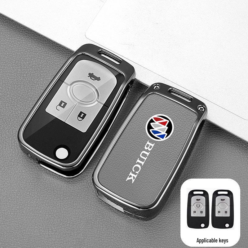 Metal Protective Key Shell for 2015 Buick Excelle - Fits 2008 Model Buckle