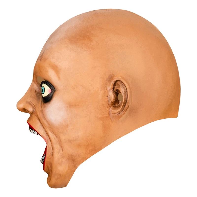 Maschera in Lattice Occhi Sporgenti Spaventosi, Accessorio Costume Horror di Halloween