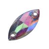 200pcspack Flatback Acrylic Resin Sewing Shiny Crystal With Hole Craft Accessories(#3)