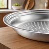 Universal Stainless Steel Steamer Tray 30/32/34cm Kitchen Cooking Tool  Wok Accessories