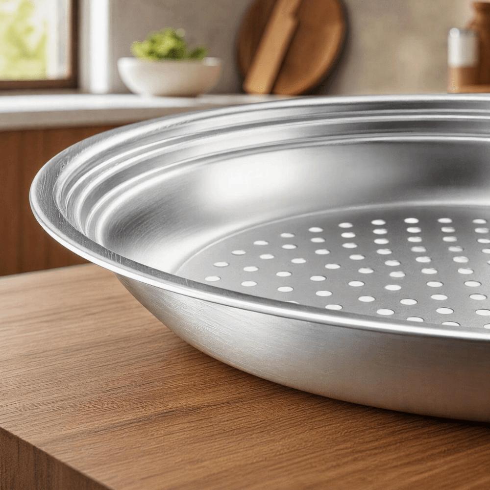 Universal Stainless Steel Steamer Tray 30/32/34cm Kitchen Cooking Tool  Wok Accessories
