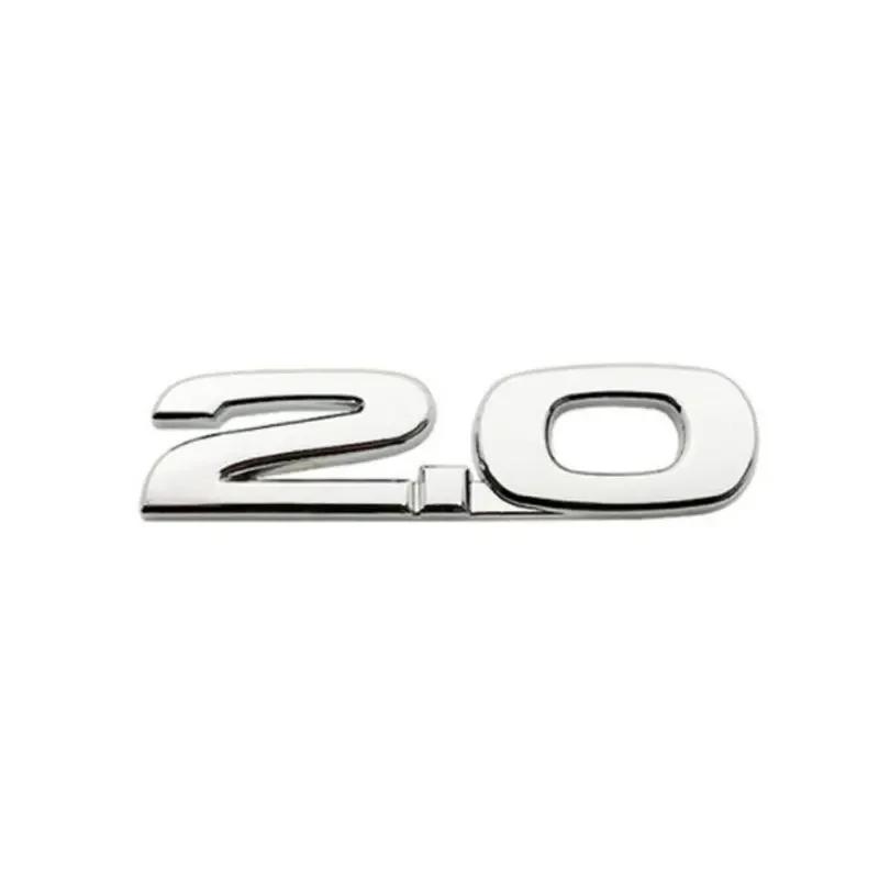 2.0 2.5 digital car stickers for Mazda tail rear trunk modification accessories displacement number body side decorative decals pbhsg