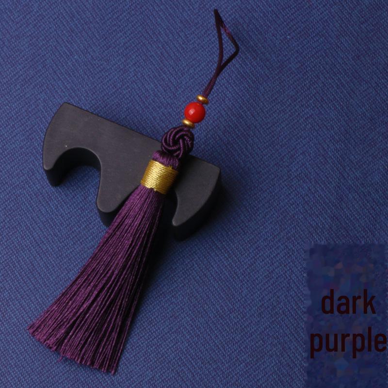 

Закладка из шелка с кисточками в старинном стиле и подвеска ханьфу