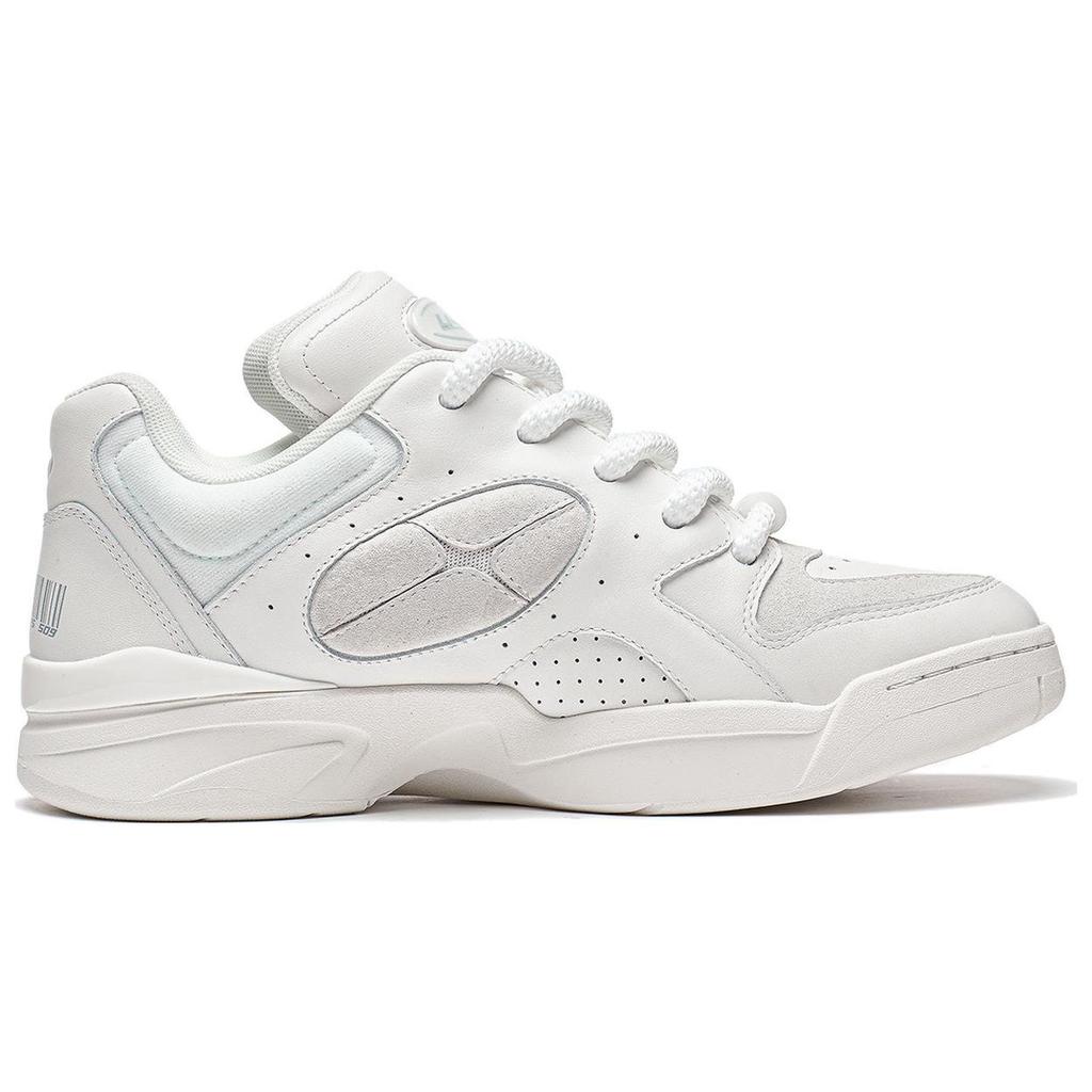 Li Ning Shooting Star Comfortable Shock Absorbing Low Top Casual Shoes Unisex Casual Shoes Standard-White AZGT085-5
