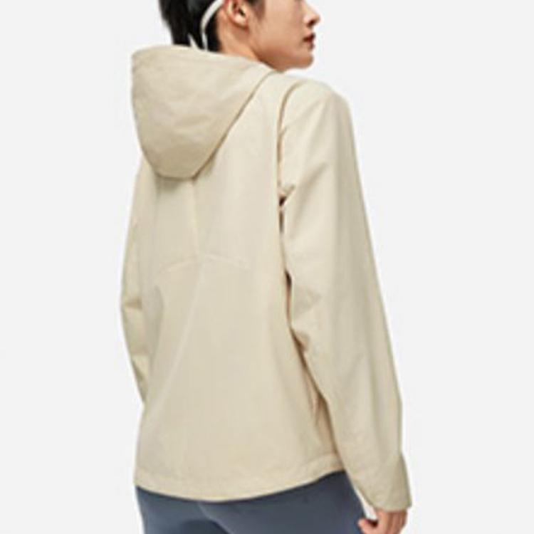 Li Ning Fitness Series Trench Coat Women's Sand Gravel Gray AFDU080-1