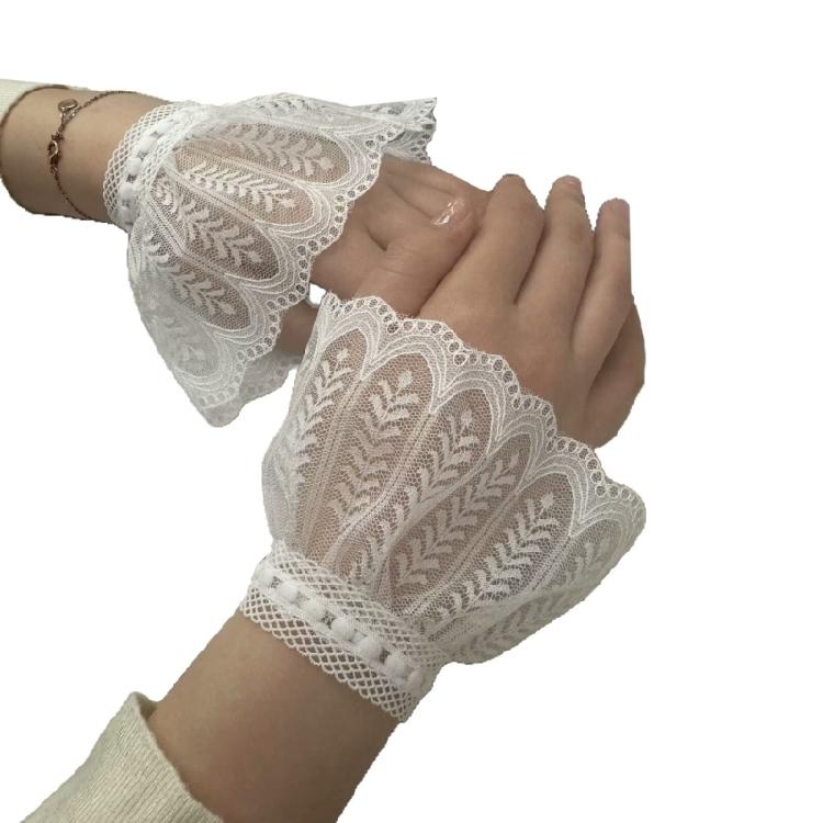 Cavity Out Arm Sleeve Attachments Stretchy Material For Smooth Blending With Dresses Tops Blouses