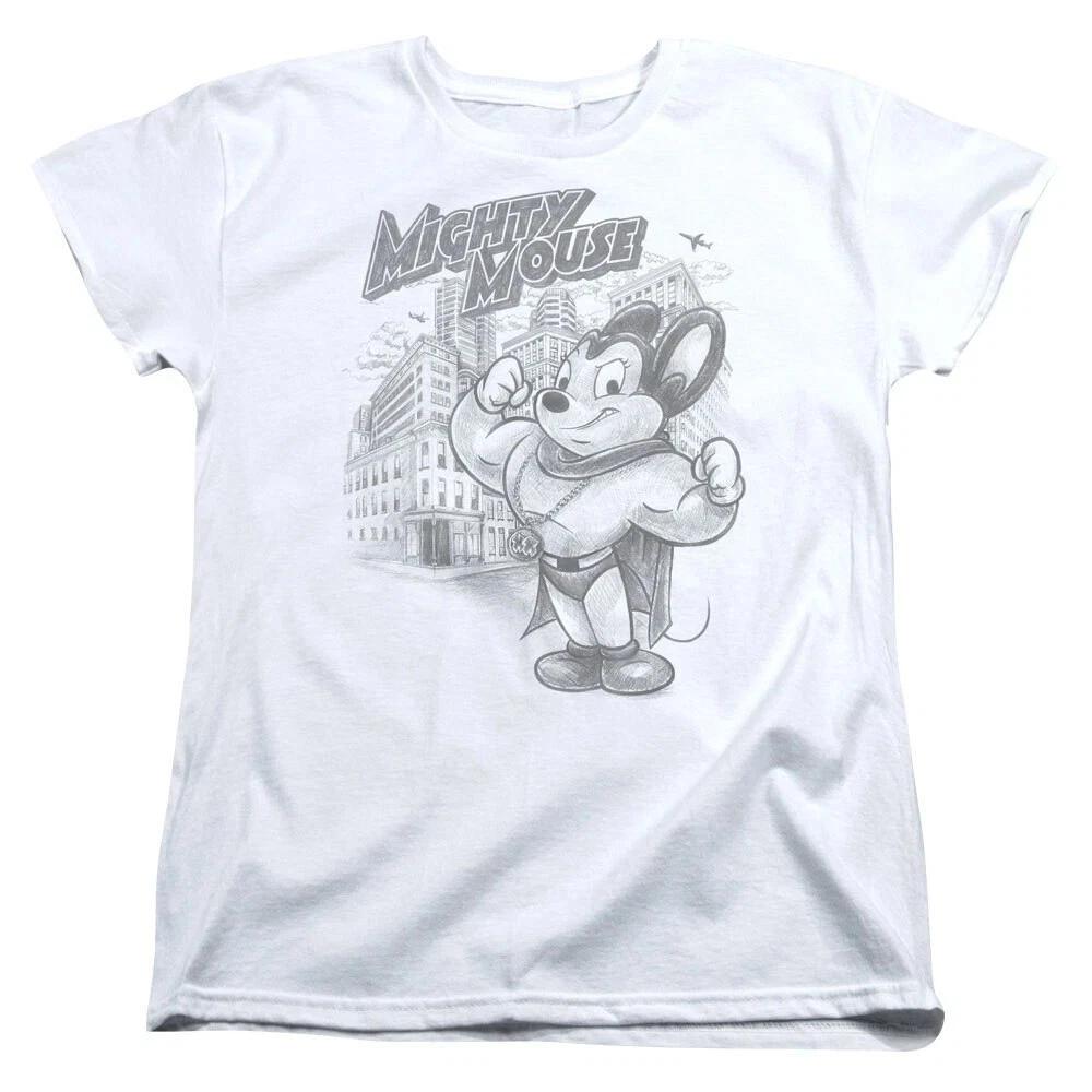 Mighty Mouse  Protect And Serve  Women s T-Shirt S