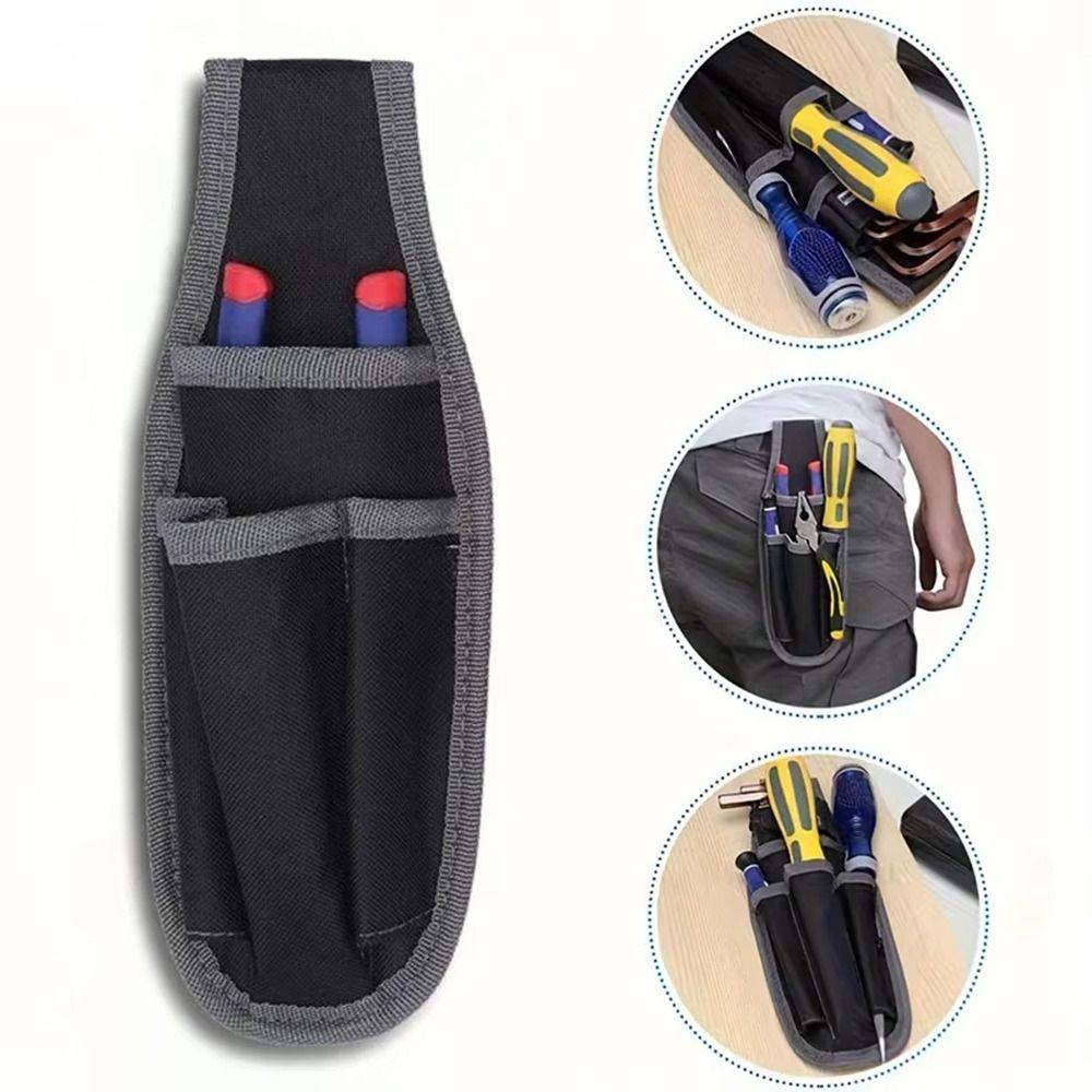Large Capacity Tool Waist Bag Electrician Hardware Tools Bag for Repair Tool Storage