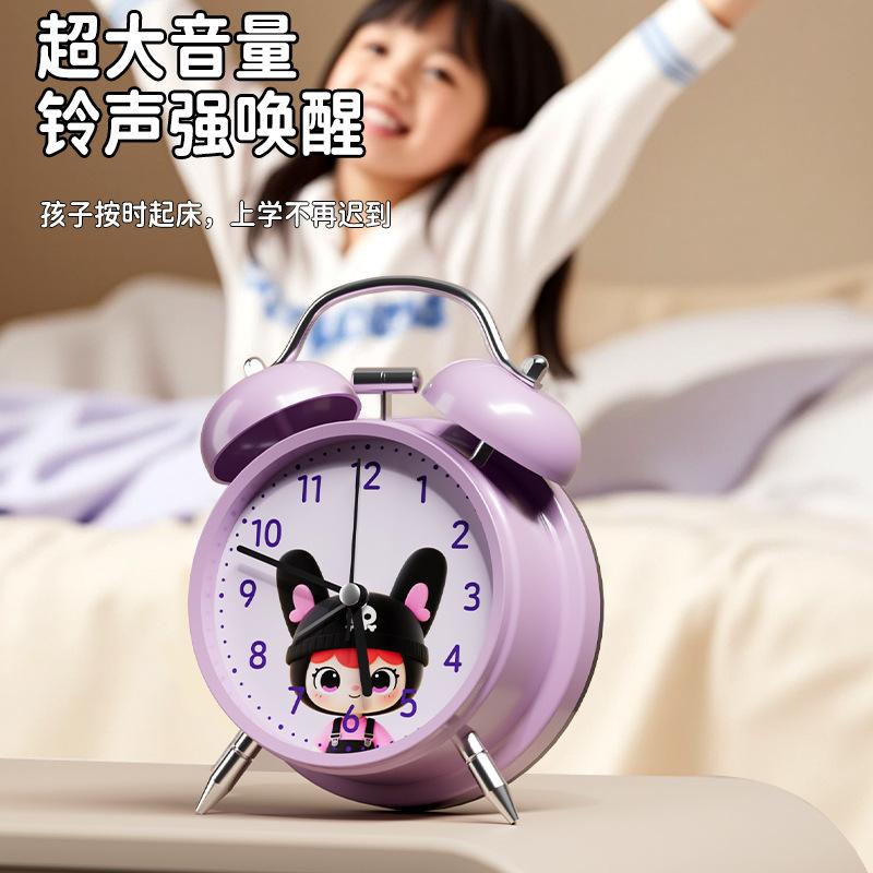 Smart 1011 Small Alarm Clock for Students Junior High School Students Special Wake-up Artifact Children Boys and Girls Clock Powerful Wake-up