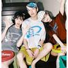 LEMANISM Unisex Retro Print Loose Fit Short Sleeve T-Shirt