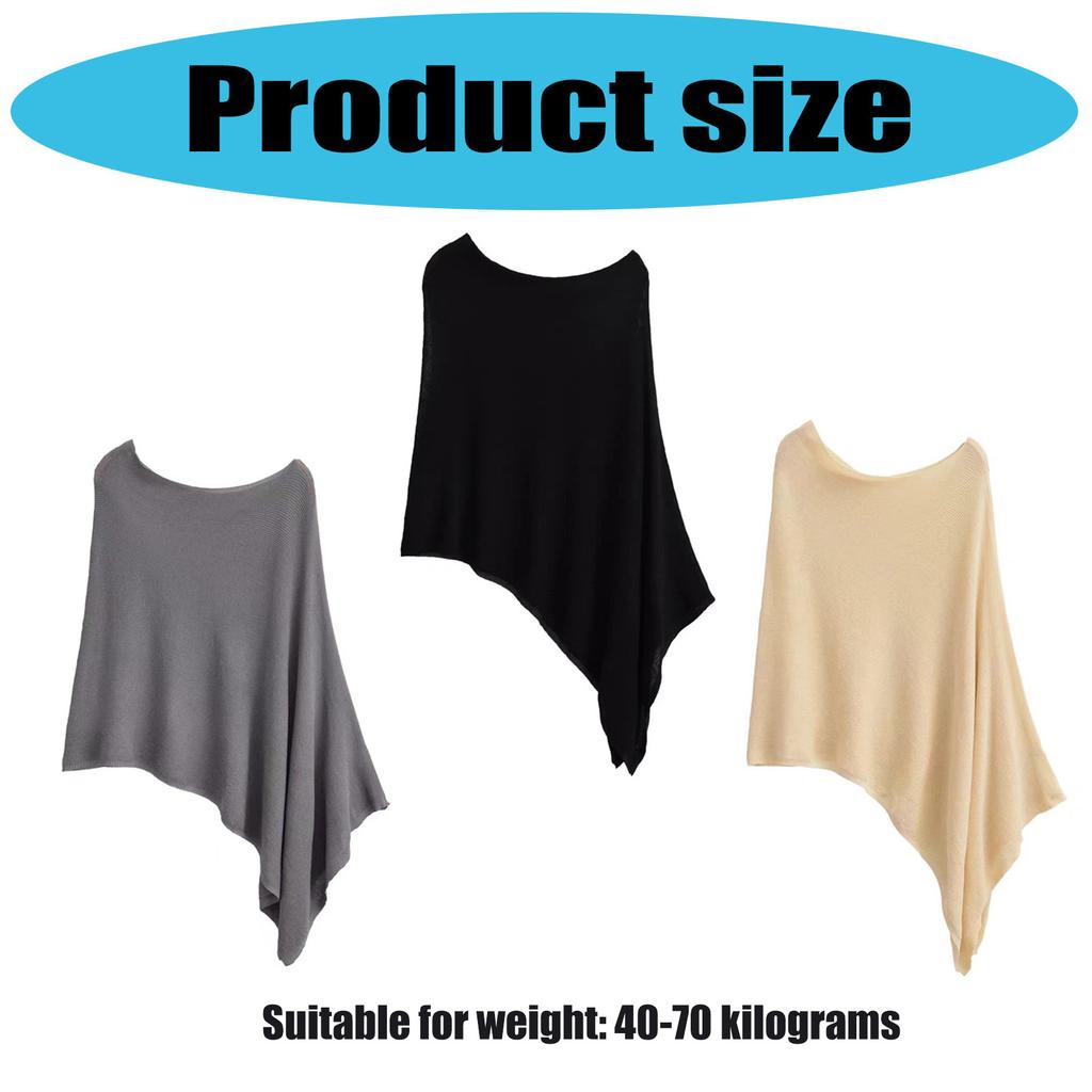 Casual Knitting Wrap Scarf With Breathable Texture For Layering Over Top Dresses Outdoor Activity Indoor Relaxation