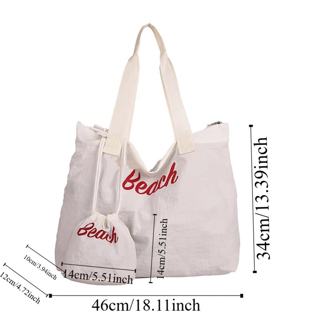 Dopamine Composite Tote Bags Japanese Style Women Cloth Underarm Bag Large Capacity Handbag  School