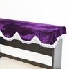 Elegant Velvet Keyboard Piano Dust Cover Decorative Protector 88 Key Electric Piano Cover For Enhanced Durability