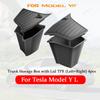 For Tesla Model Yl Launch  Rear Trunk Side Storage Bucket Left Right Organizer Box Waterproof Car Cargo Storage Container