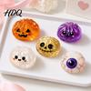 Morsomt Julefestutstyr Halloween Glitter Klemme Stressball TPR Sakte Stigende Fidget Leketøy Angstlindring Skrivebordsleker Spøkelse Gresskar Øyepleie Dumpling