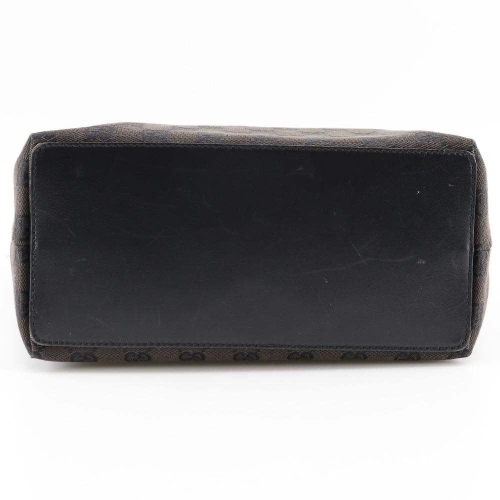 GUCCI Tote Bag 002.1098 Brown GG canvas unisex Used