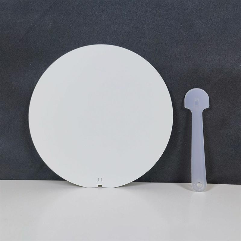 10 Stück Runder Handfächer Blanko DIY Chinesischer Handfächer Bühnenauftritt Handfächer Wanddekoration Für DIY Basteln Handbemalter Graffiti-Fächer