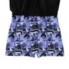 Tennis Size Medium Women's Skirt, Moisture-Wicking, Quick-Drying, 62JBC710, Black,