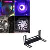 Adjustable Chassis Fan Mount Rack Black/White Computer Fan Stand Bracket  PC Building
