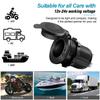 Cigarette Lighter Socket Car Marine Motorcycle ATV RV Cigarette Lighter Socket Power Socket Socket 24V Universal Waterproof Plug