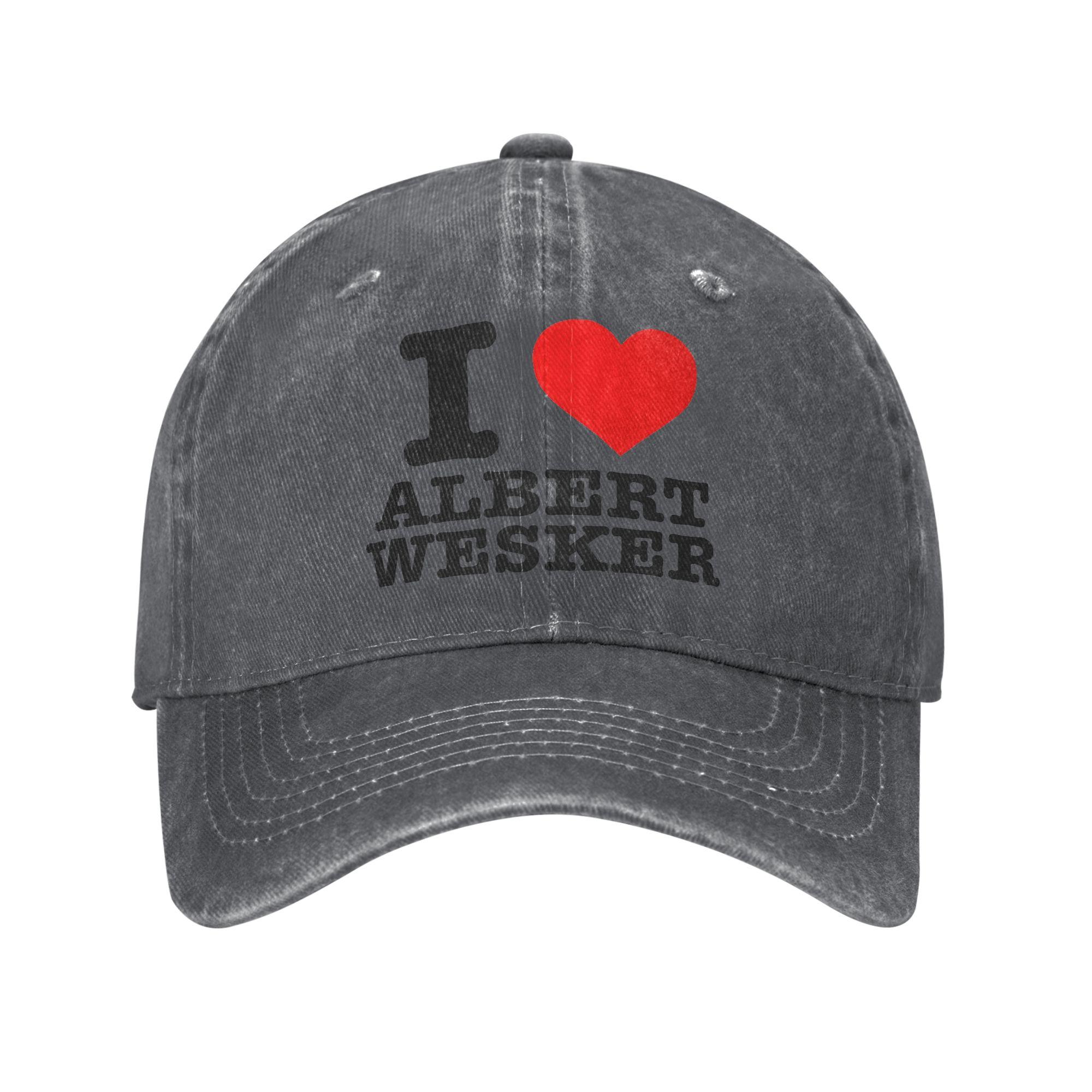 Albert Wesker  Baseball Caps Merch for Men Women  Adjustable Trucker Hat Adjustable