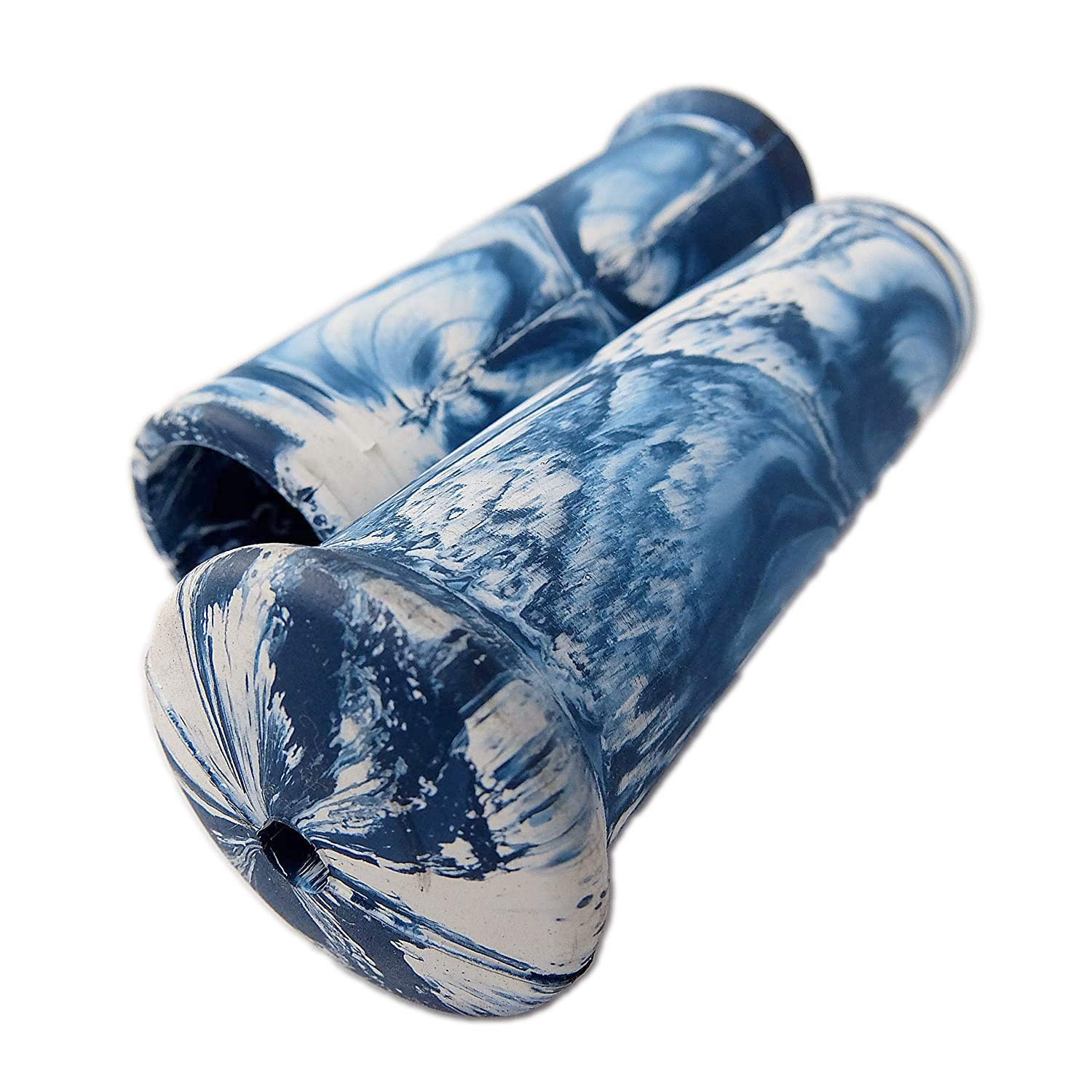 

Marble Grips for Harley 1 inch and (Navy White)