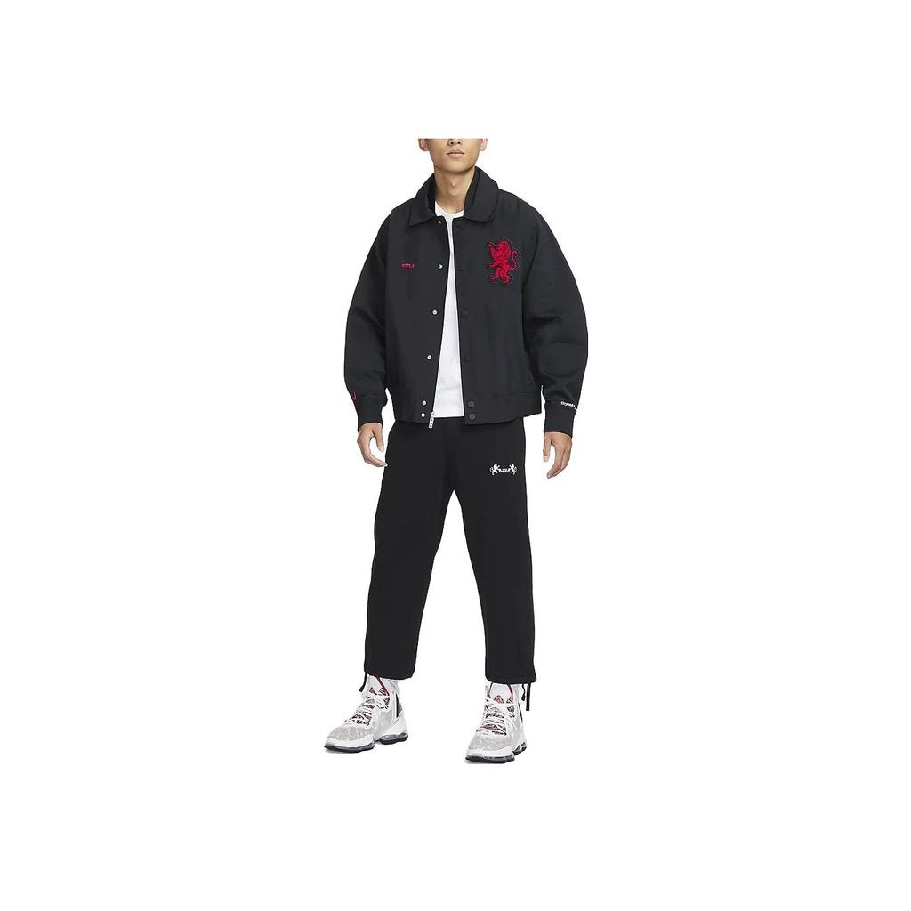 Nike Storm-Fit LeBron Adv Embroidered Design Windproof Waterproof Casual Jacket Men Jacket Black FB7126-010