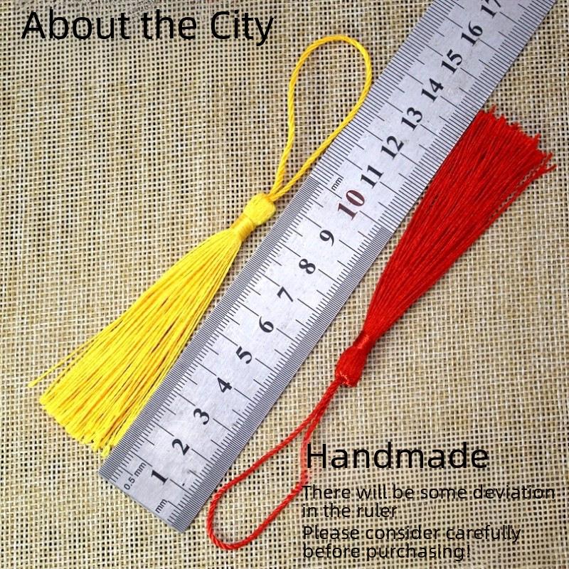 Ciucuri cu noduri chinezești din poliester și ciucuri cu semne de carte