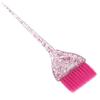 Glitter Handle Hair Dye Brush Exquisite Hair Coloring Dyeing Brush Barber Shop AccessoryPink