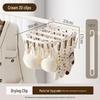 Oval Baby Clothes Drying Rack with Multiple Clips for Socks, Underwear, and More