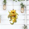 45cm Spring,themed Artificial Sunflower Wall Hanging, Artificial Green Plant Home  Hanging Decoration, Festival Decoration Props