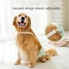 With Straps Female Pet Sanitary Panties Reusable Large Dogs Safety Diapers Pet Underwear  Home