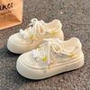 22 new summer platform canvas shoes shell head shoes ins tide board shoes
