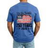 Men's V Neck Short Sleeve Casual Shirt with Pocket Print Design Lightweight Comfortable Fit for Everyday Wear and Outdoor Activities