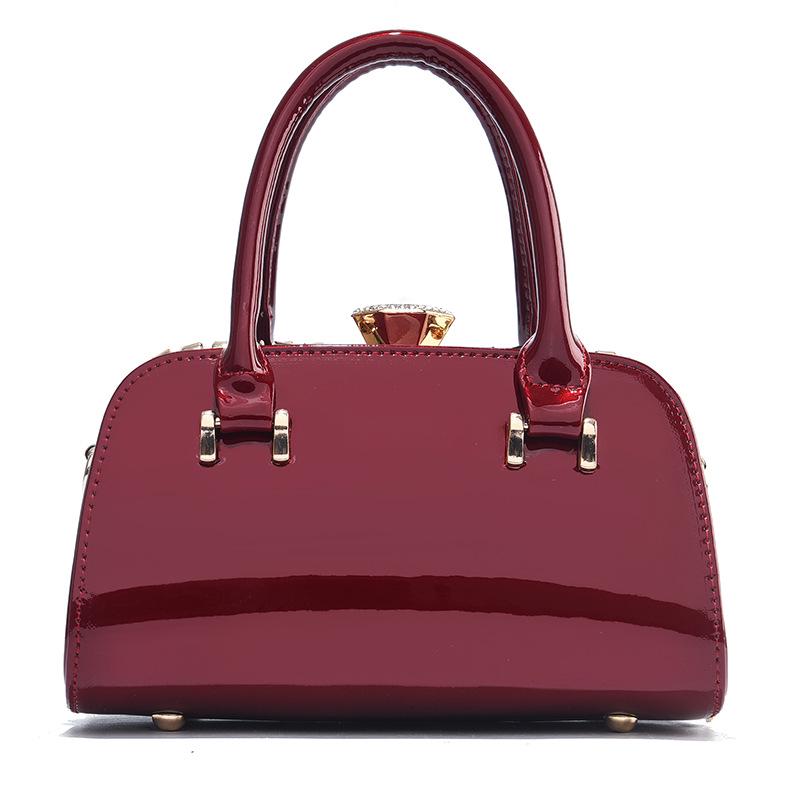 "2025 Trendy Pink Mini Women's Square Handheld Crossbody Bag"