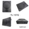 Ultra-Thin Car Audio Subwoofer with Dual Horn Tweeter