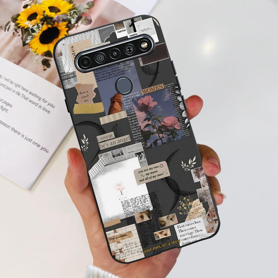 For LG K51s K41s 2020 Case LM-K510 LM-K410 Silicone Soft Slim Back Cover Fashion Phone Cases For LGK41s LGK51s Shockproof Fundas