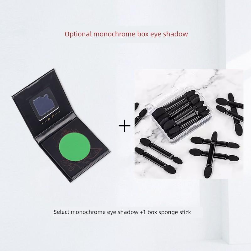 Eye Shadow Plate Matt Dark Purple Monochrome Professional Makeup Eye Shadow
