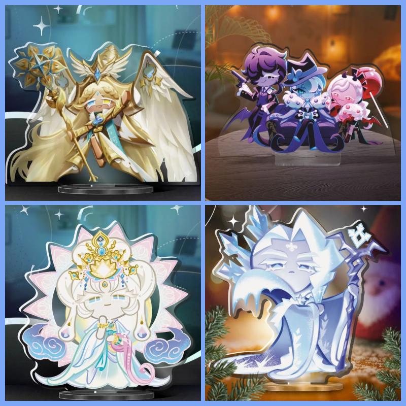 15Cm Acrylic Standing Plates for Cookie Run Kingdom Anime Desktop Decoration Standee Collection Accessories Exquisite Gift