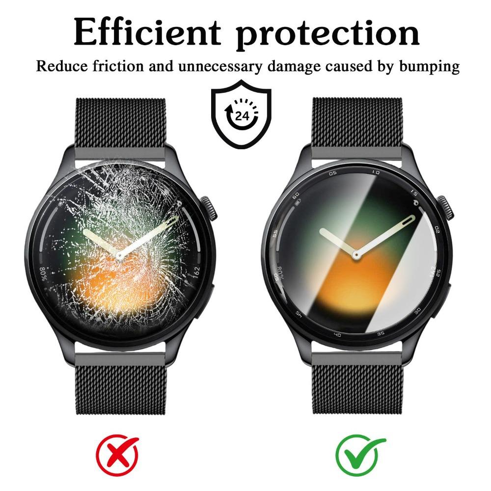 For Xiaomi Watch S5 HD Full Coversge Screen Protector 3D Curved Screen Protector Hydrogel Protective Film for Xiaomi Watch S5