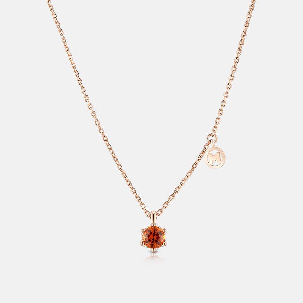 Rene Silver Rose Necklace 42Cm A211Sn9121Rpy