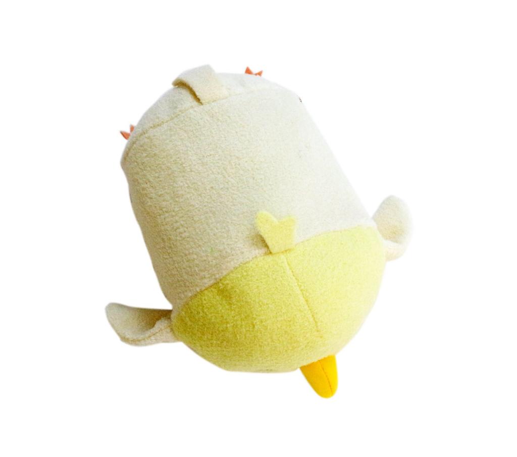 Shinada Nokkete Mame Fuku Cockatiel (M) 9 x 15 x 8 cm Plush Animal Toy MHNI-0128Y