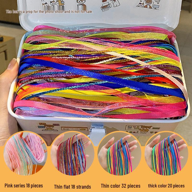 Bunte Haarbander für Kinderzöpfe – Haarschmuck für Mädchen