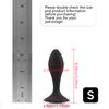 3 Sizes Unisex Silicone Rear Anal Plugs, Anal Trainers, SM Adult Sex Toys, Ladies Sex Toys, Sex Toys