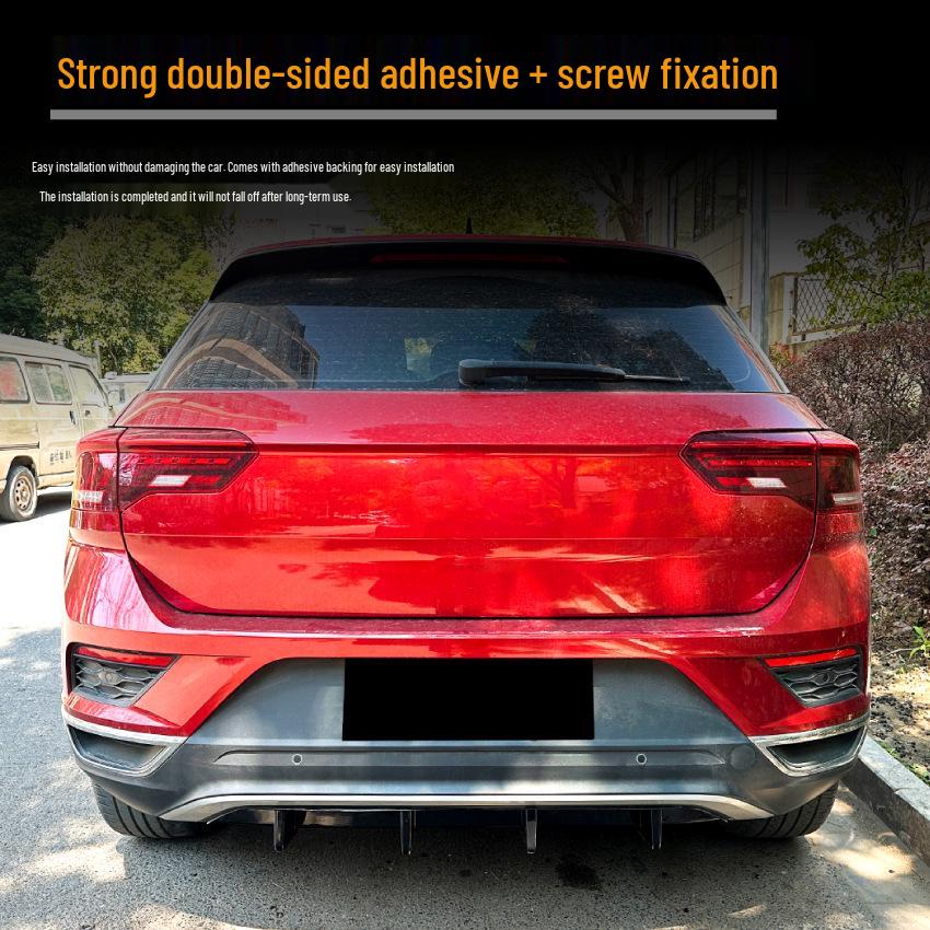 Volkswagen T-Roc Rear Lip Spoiler (2018-2022) – Exterior Modification Accessory