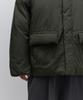 Musinsa Standard Non-Quilted Hooded Padded Jacket [Khaki]