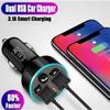 FM Transmitter, Bluetooth 5.0 Car Radio Audio Adapter MP3 Player With Dual USB Charger for Phone and Tablets
