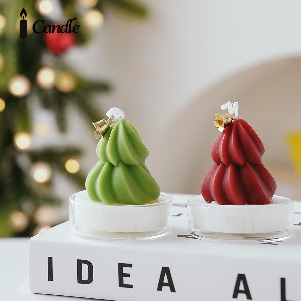Christmas scented candle mini Christmas tree fragrance gift souvenir cup wax decoration ornament