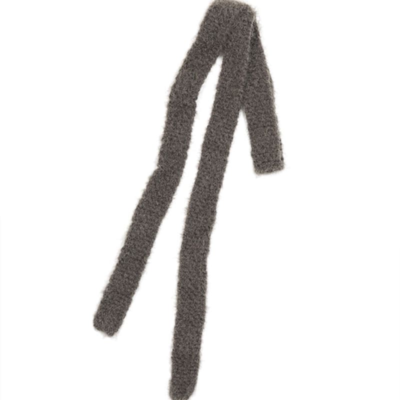 NOTHINGEVERYTHING HAIRY SCARF IN GREY