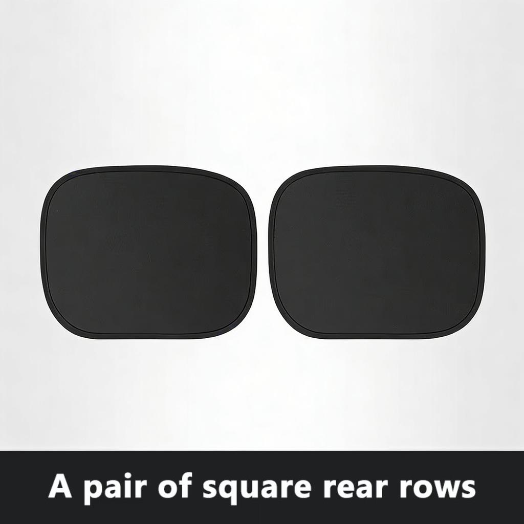 MOBIDEA Side Window Sun Shade for Car Electrostatic Curtains Anti-Glare Car Sun Protection Cover for Baby 99.9% UVR Blocking